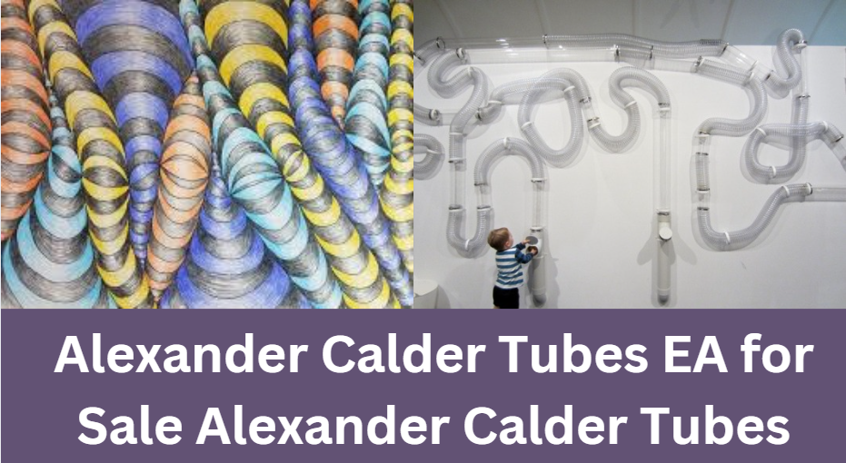 Alexander Calder Tubes EA for Sale Alexander Calder Tubes