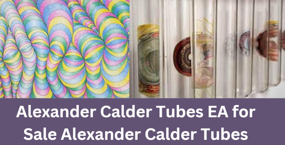 Alexander Calder Tubes EA for Sale Alexander Calder Tubes