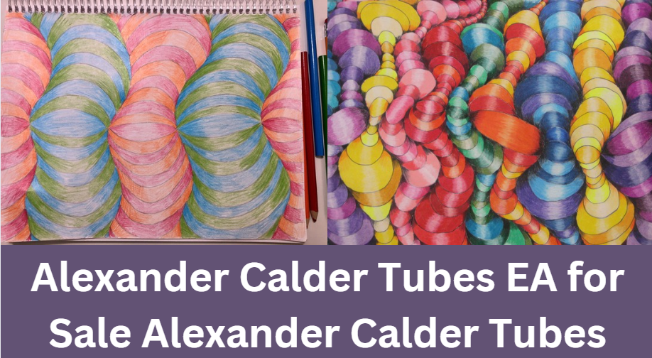 Alexander Calder Tubes EA for Sale Alexander Calder Tubes