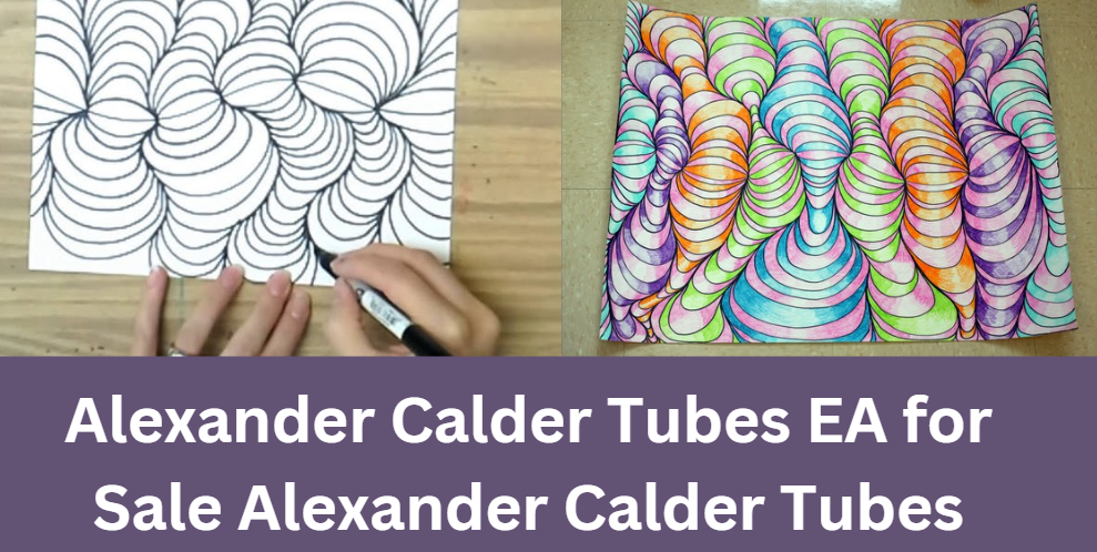 Alexander Calder Tubes EA for Sale Alexander Calder Tubes