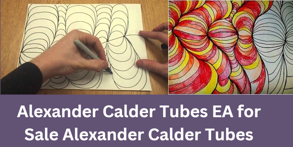 Alexander Calder Tubes EA for Sale Alexander Calder Tubes